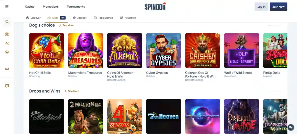 spindog review main page